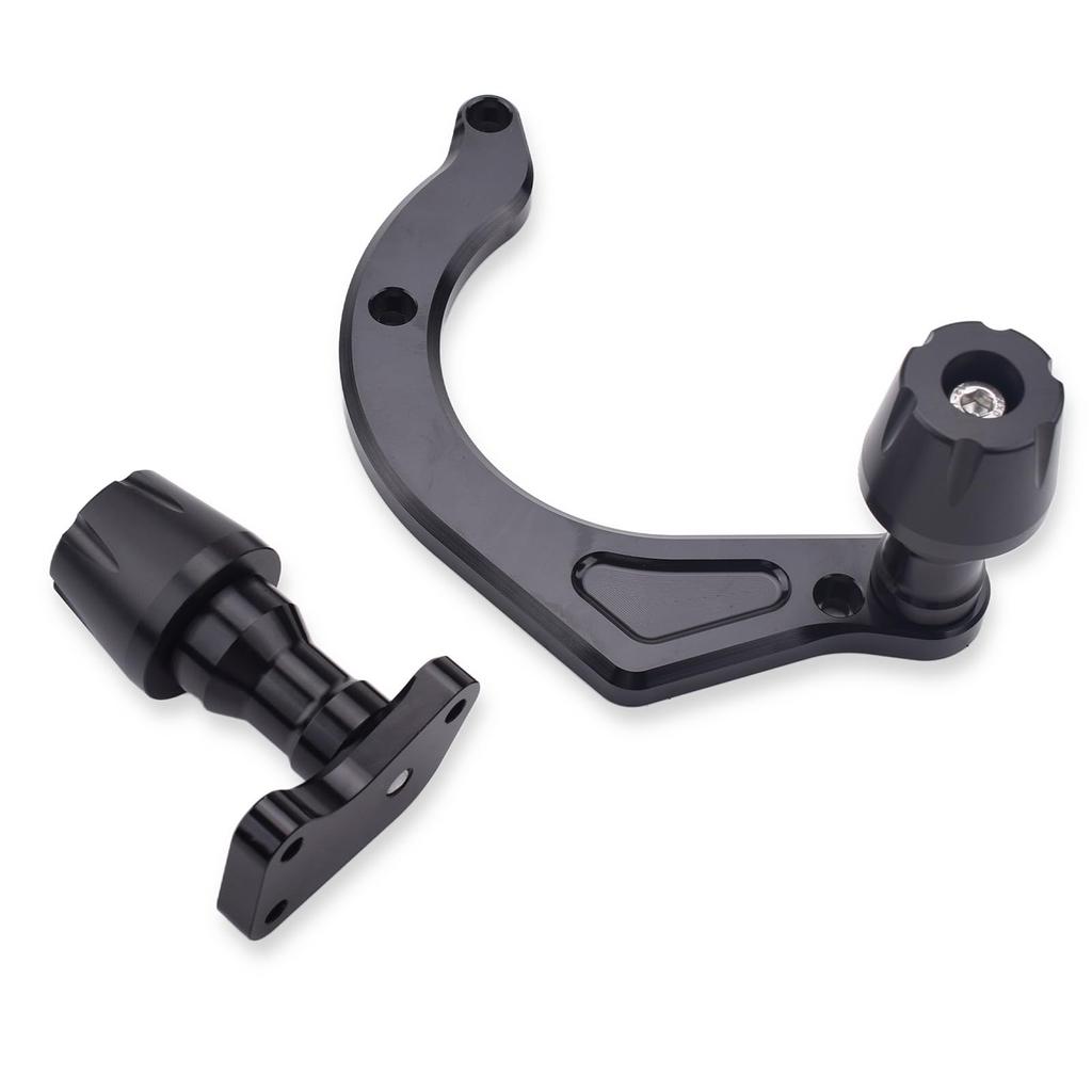 LEDISHUN Motorcycle Frame Slider / Engine Slider Suzuki Jixer SF250 All Year Black