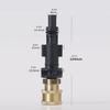 Easy To Use 1/4inch Foams Cannons Quick Connectors Foams  Attachments for Efficient Car Washing & Garden Watering