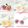 Fake Floral Ball Chrysanthemum Silk Flower For Party Decor And Photography Props