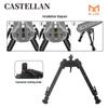 V9MLOK Tactical Retractable Adjustable Alloy Bipod for Toy Gun Decoration