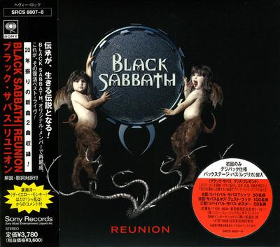 CD BLACK SABBATH - Reunion SRCS88078 SONY 1998 Japan Rock Used