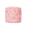 Makeup Handbag Portable Mini Storage Pouch Large Capacity Flower Menstrual Pad Bag Bear Organizer Square Storage Bag Credit Card