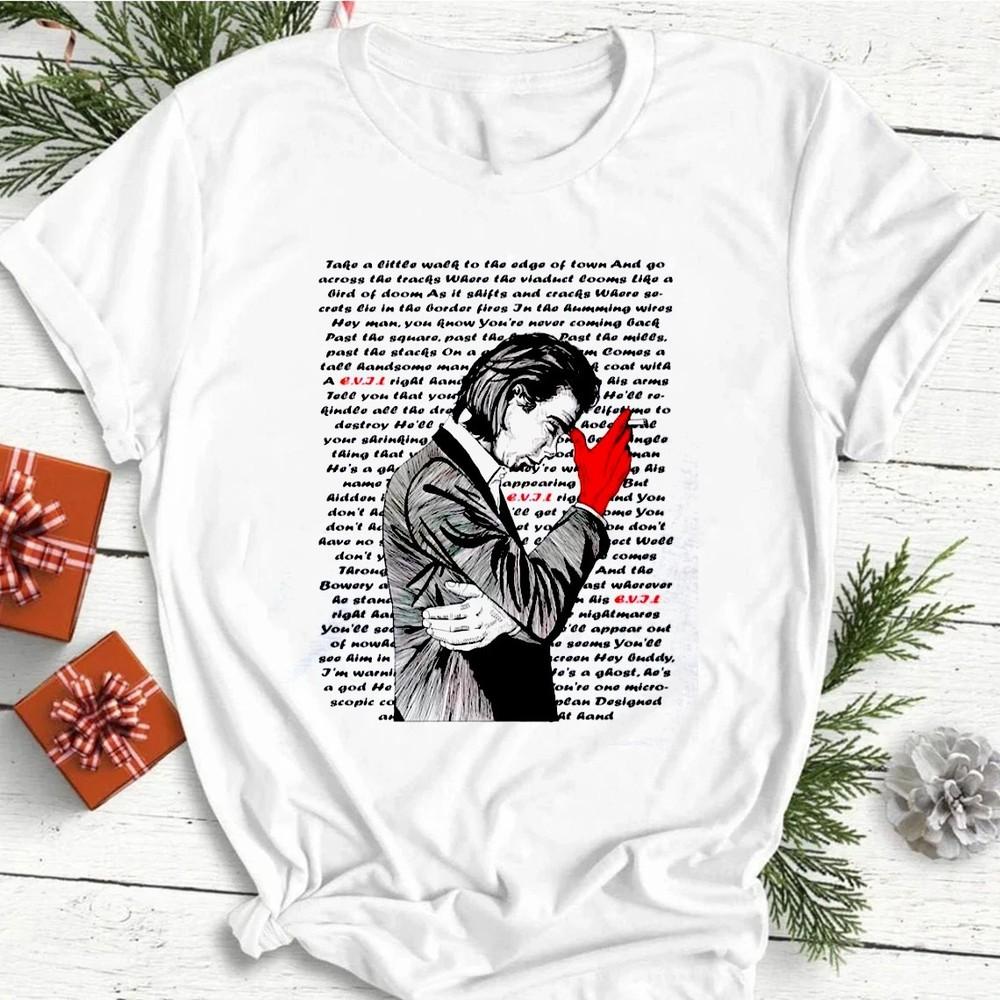 New Nick Cave And The Bad Seeds White All Size S-234XL shirt OM689 Unisex T-Shirt S