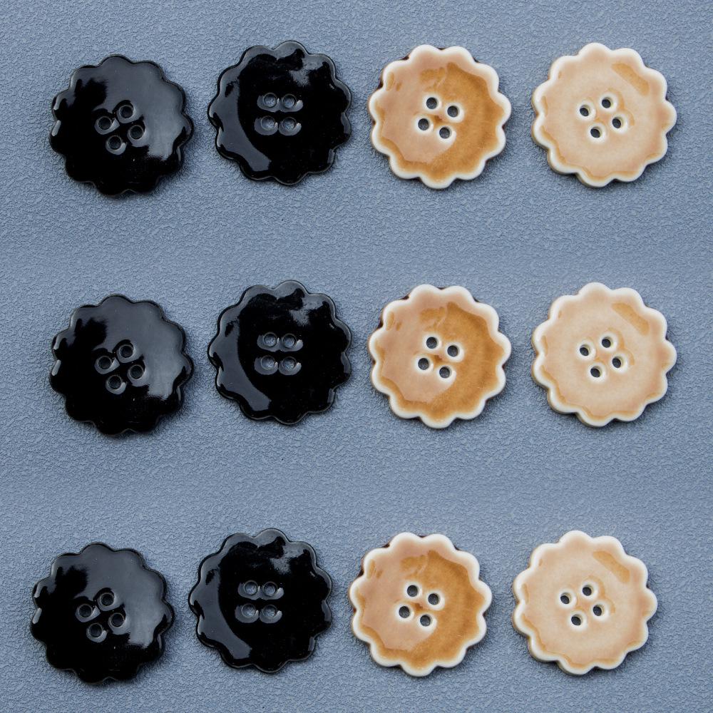 Jingdezhen Handmade High-Grade Ceramic Clothing Buttons