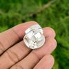 Cushion Peanut Wood Jasper Gemstone Sterling Silver Mother Boho Stackable Ring