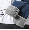 Damen Jeans 2025 Samtgefüttert Elastisch Slim Fit Koreanischer Stil Winterwarm