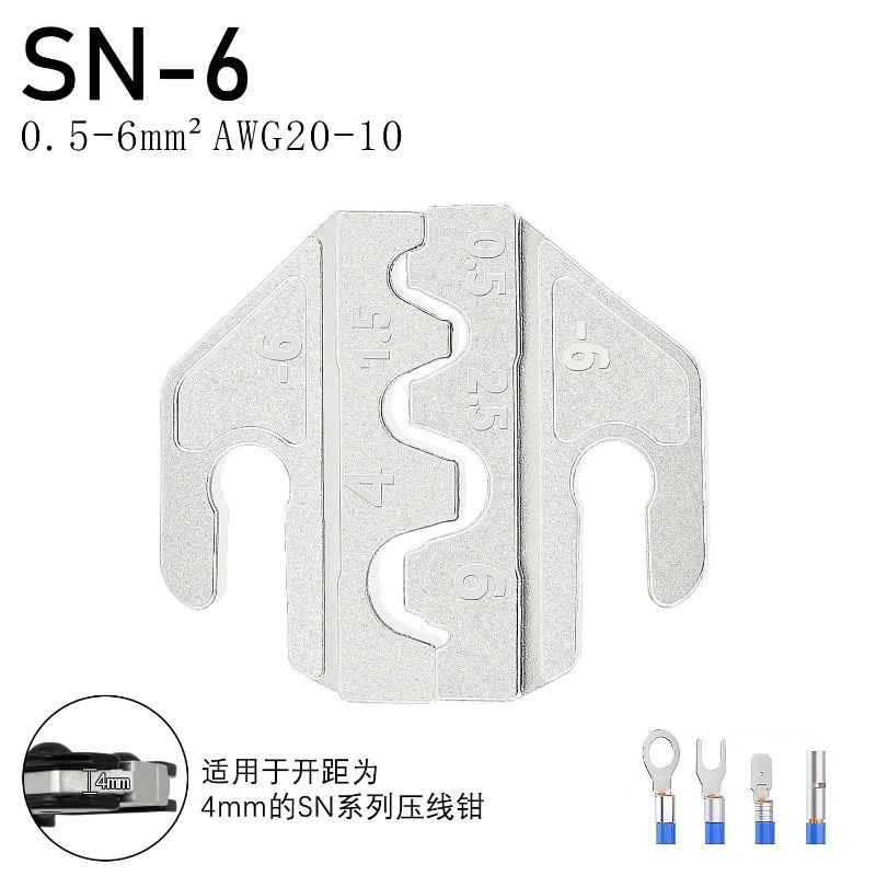 Crimping Tool Set For Dupont JST MOLEX Terminals,No/Pre Insulated Ferrules,Butt Connectors,Solar & Coax Connectors,SN-58B 6 Jaw
