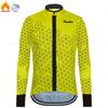 Raudax Warm Cycling Jackets 2025 Winter Thermal Fleece Cycling Clothing Men Long Sleeve Jersey Suit Outdoor Riding Bike Clothes