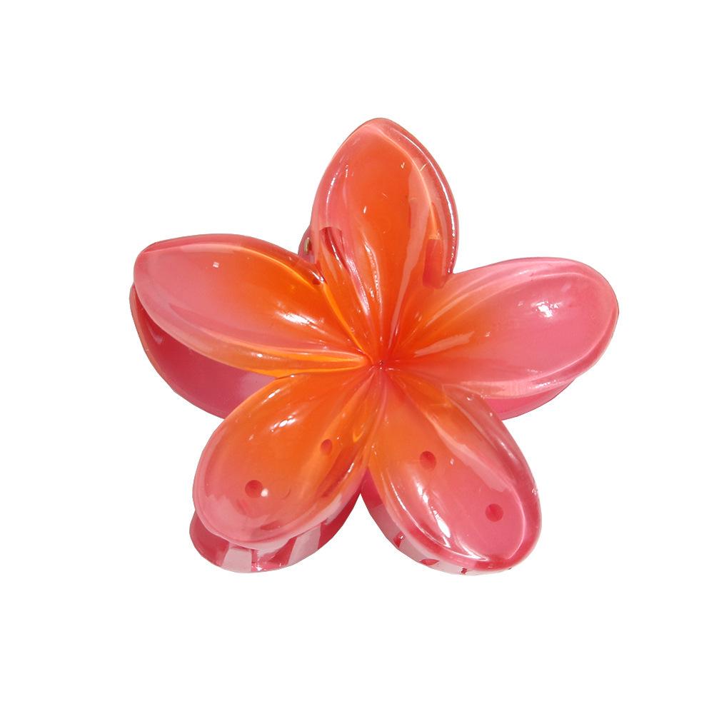 Vintage Damen Mehrfarbige Frangipani Fee Haarspange