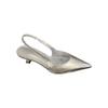Spitze High-Heel Einzel-Schuhe, dünner Absatz, temperamentvoll zum Rock, flachmündige Bag-Head Sandalen.