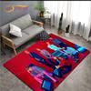 Alfombra de Área Más Nueva de Kpop Bangtan Boys BTS Alfombrilla de Piso para Juegos Infantiles Alfombra Decorativa Más Nueva con Patrón 3D para Sala de Estar