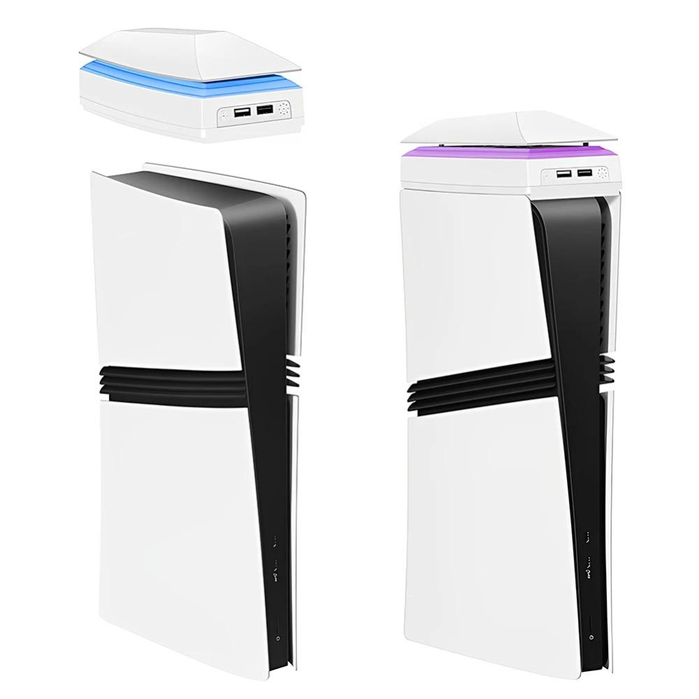 Top Cooling Fan for PS 5 Pro Game Host Radiator Dust-proof Heat Dissipation Fan Game Cooler Stand for PlayStation 5 Pro Console