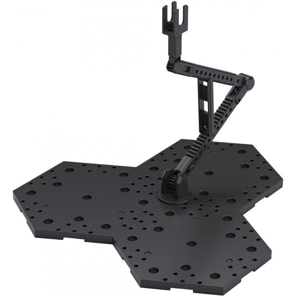 Bandai Spirits Action Base 4 Black Plastic Model 1pc X 1 Action Base 4