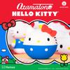 Otamatone Japanese Electronic Musical Instrument Portable Music Synthesizer Official Licensed Hello Kitty Sanrio Educational Fun Gift for Children