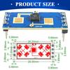 LD1111 Human Presence Sensing 11GHz Radar Module Sensor ISM Frequency Sensitive Body Moving Sensors 9M GPIO UART Output 7PIN