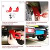 Car Trunk Front Rear Bumper Bar Towing Trailer Hook For Suzuki Jimny 2019 Up Car Accessories Red
