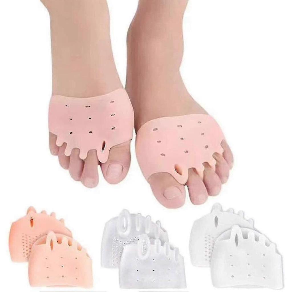 Five-hole Metatarsal Pads, Breathable Toe Separators For Foot Pain - RiRi