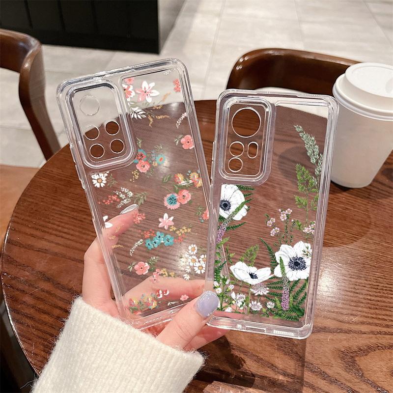 Colorful Print Case For Xiaomi 13t Pro 11t Pro Redmi Note 11 Mi Poco X5 Pro Soft Silicone Clear All Inclusive Protect Cover