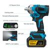 1200W 1/2 Inch Brushless Electric Impact Wrench Cordless Portable Electric Wrench Screwdriver Repair Power Tools