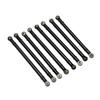 8pcs M3 Aluminum Alloy Link Rod Linkage Set for   SCX10 RC Crawler Car Upgrade Parts