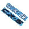 19X3.1CM for Mazda CX5 CX-5 3D Refitting Decals ABS Car Tail Letters Emblem Trunk Badge Stickers Decoration Accessories qhtnw11