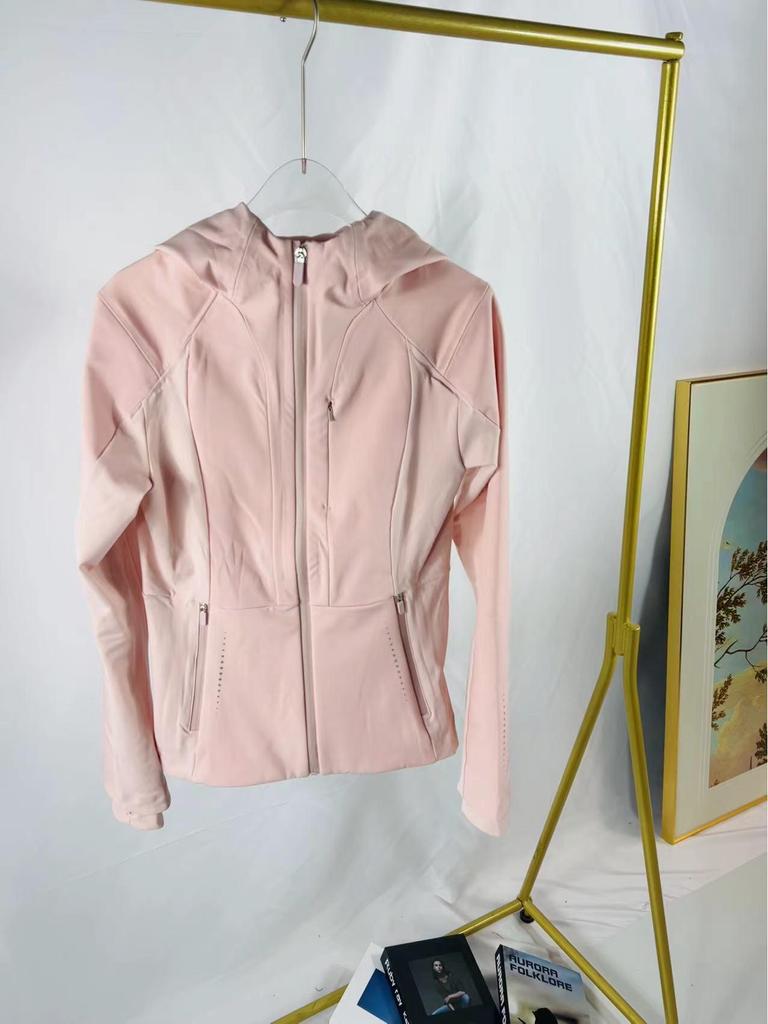 Lulu-X Women's Waterproof Hooded Softshell Rain Jacket with Fleece Lining