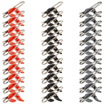 Packung mit 10 Angel-Auslöseclips Verbessert die Wurfweite und vereinfacht den Rigs-Aufbau Karpfenangeln Köderclip