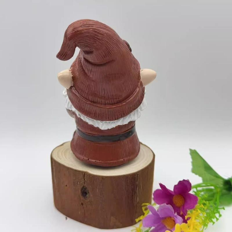 Coffee Gnomes Figurines Creative Figure Sculptures Modern Miniature Ornaments Luxury Aesthetic Accessories Home Decorations