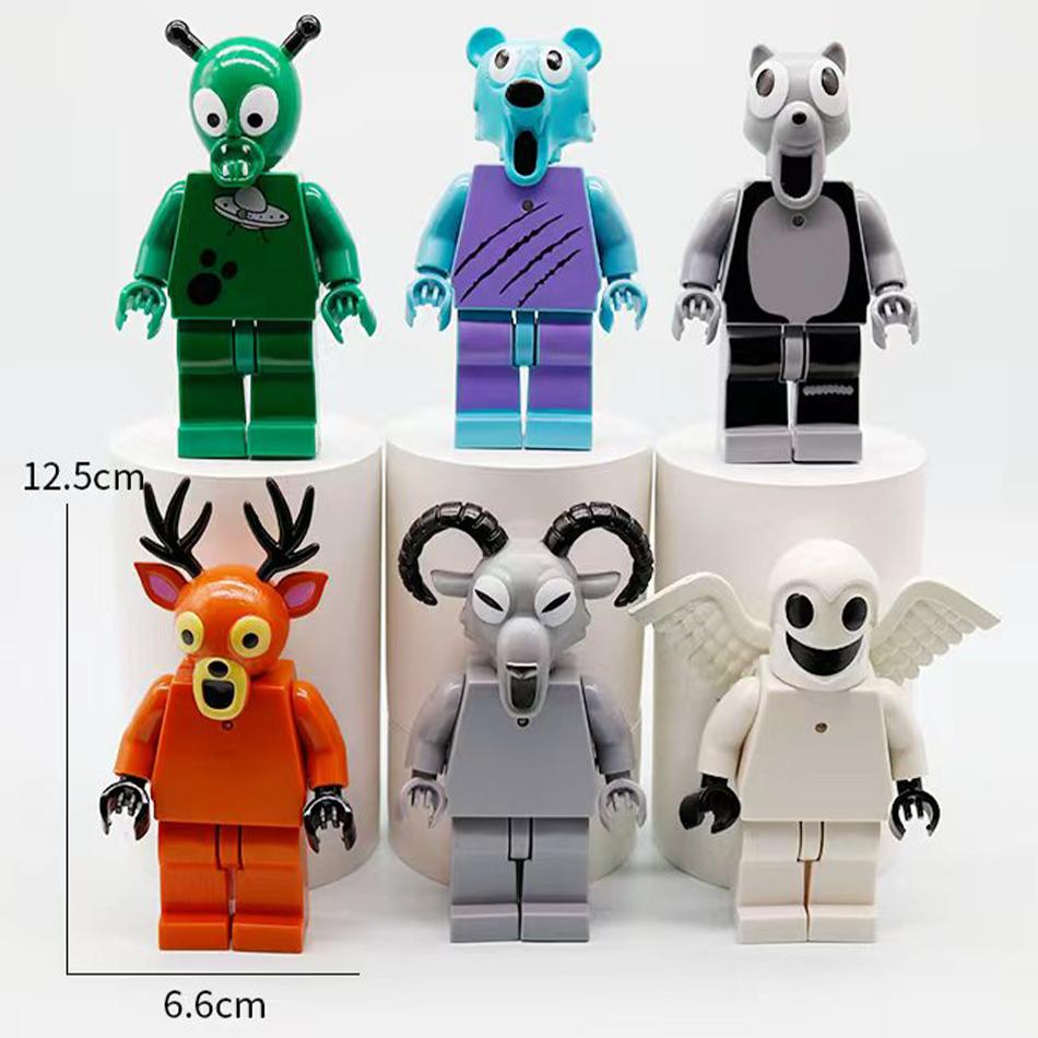 Neue 99 Nächte im Wald Hirsch Spielzeug, Waldmonster Eule Ziege Modell Bausteine, Weihnachts-Geburtstagsgeschenke für Jungen