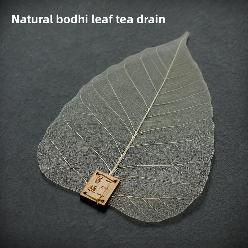 Hot Sale Reusable Leaves Shape Kung Fu Tea Filter Personality Creative Bodhi Leaf Fine Mesh Tea Strainer Tea Ceremony Accessory