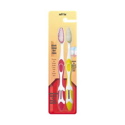 Zhonghua Dual Effect Soft Bristle Toothbrush - 6 Pack