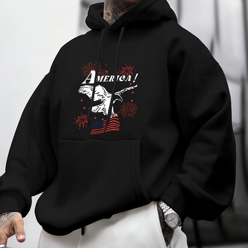 Lightweight & Packable, Men's Hooded Sweatshirt, Ideal for Travel & Spring