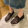 New Summer Mesh Shoes Thick Soled Low Cut Breathable Shoes Outdoor Footwear Casual Lightweight Slope Matching Shoe Mujer