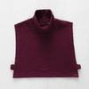 Q1FA Detachable Turtleneck Collar Sweater Collar Dickey Collar Turtleneck FalseCollar