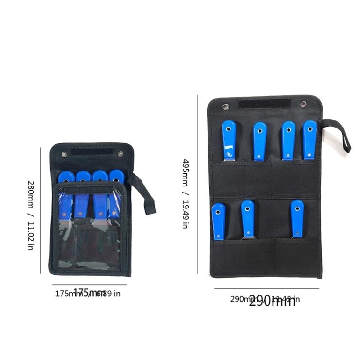 4/7Pcs Putty Scraper Flexible Paint Scraper Tool For Decal Patching Drywall Repair Parts Home Improvement Projects