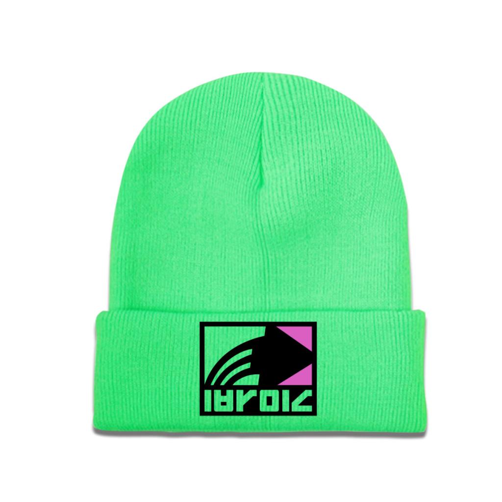Splatoon Knitted Caps for Women Unisex Skullies Beanies Autumn Winter Hats Squid Ink Game Crochet Caps