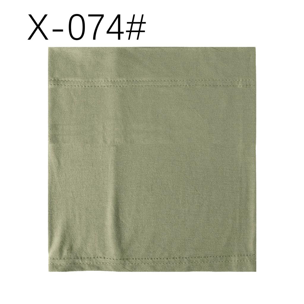 [Extended Version of Square Hat] High-quality Mercerized Cotton High-elasticity Tube Hat Bottomed Women's Headscarf Back Hat Absorbs Sweat and Is Bre