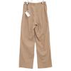 AURALEE A9SP05PV Beige Cotton Twist Slacks Bottoms 1 BrownUsed