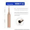 Pure Copper Soldering Iron Tip: Automatic Feeder, Non-Magnetic, Internal Heating Welding Station