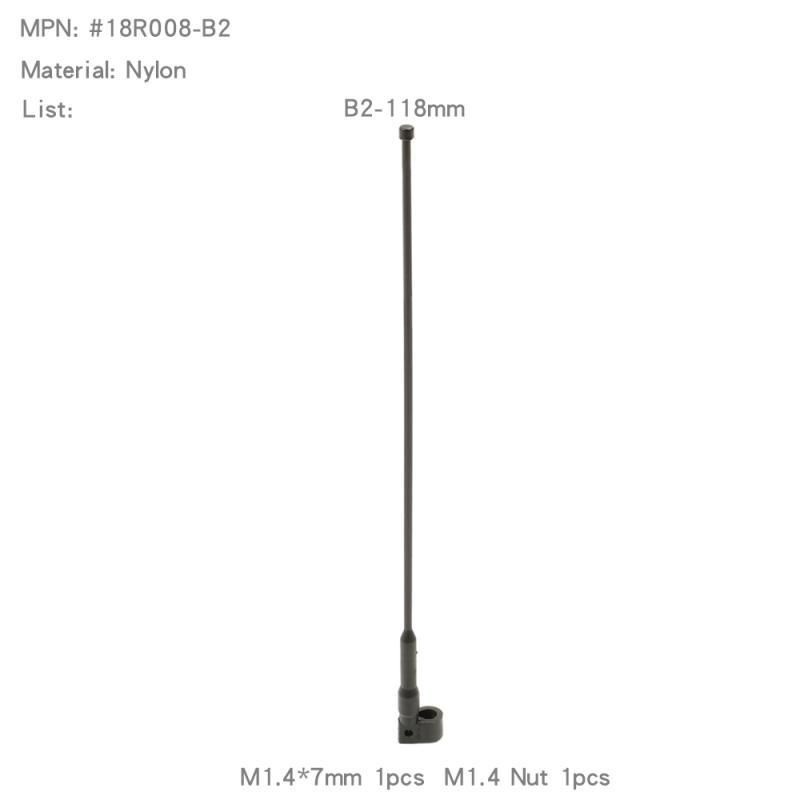 Simulated Antenna Aerial Decoration Signal Pole for 1/12 1/18 1/10 1/8 RC Car Crawler TRX4m MN168 MN-222 MN82 Mn99s UDR