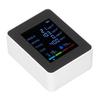 Multifunctional 6 in 1 CO2 Meter   Quality Monitor Temperature PM2.5 TVOC HCHO Detector USB Charging
