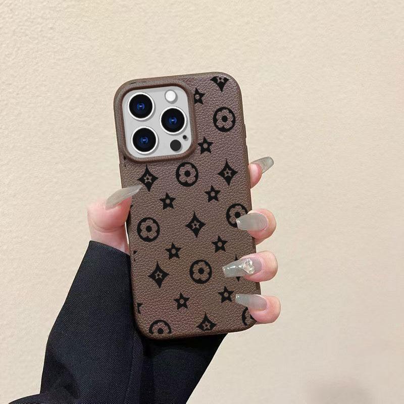 Vintage Lichee Pattern Phone Case For iPhone 17 Pro Max Air 16 16e 15 14 13 12 11 Pro Max Plus X XS MAX XR Back Cover
