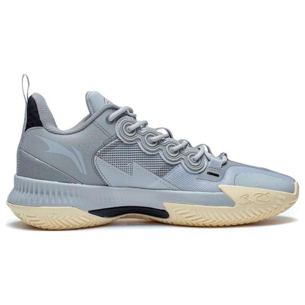 New LiNing Son Of Flash Durable Breathable Low Top Basketball Shoes Gray ABPT019-8