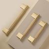 Dooroom Solid Brass Knurled Cross Diamond Cut Pattern Modern Cabinet Refrigerator Door Pull Drawer Knobs Hardware Handles