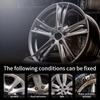 Automobile wheel rim scratch reconditioning paste, tire rim scratch paint repair paste - aluminum alloy wheel hub repair