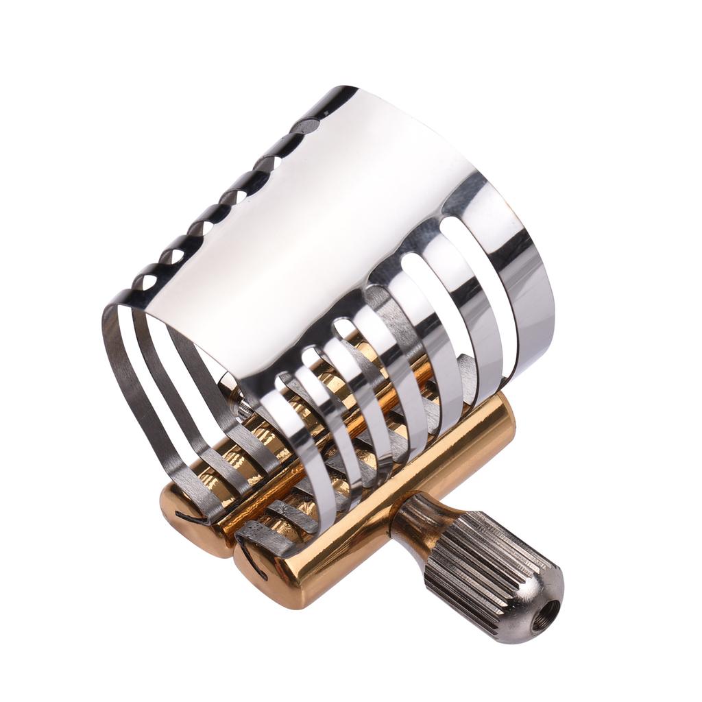Single Screw Adjustment Saxophone Ligature Compact Durable Sax Ligature for Tenor Saxophone