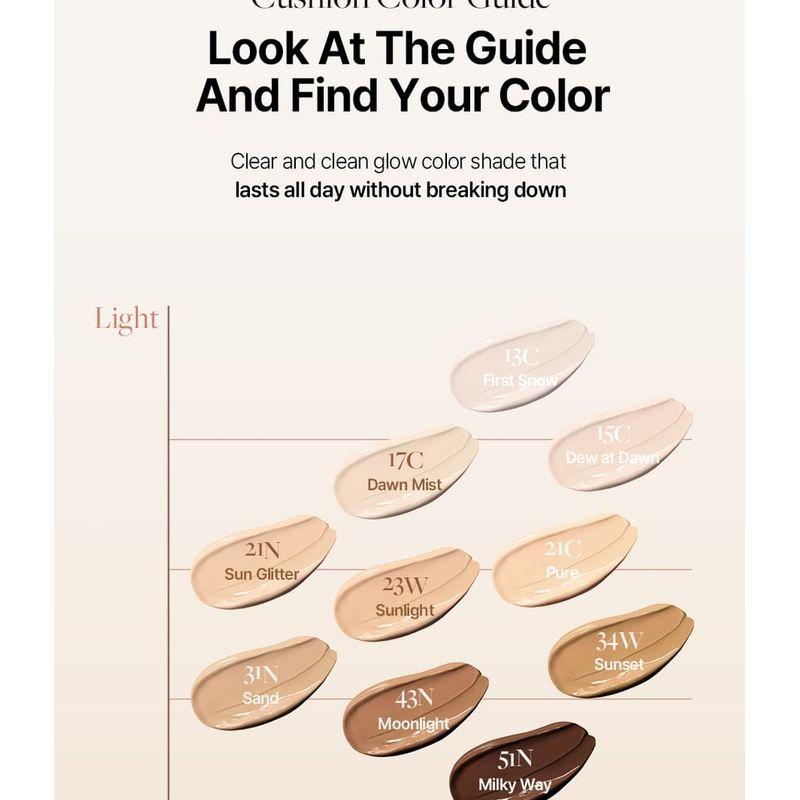 Ongredients Skin Barrier Glow Cover Cushion - 10 Colors