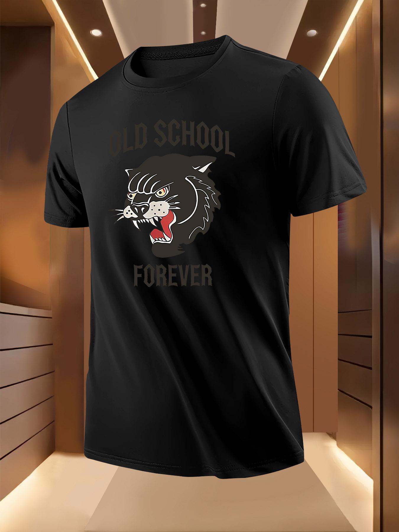 Retro Black Panther Graphic Tshirt - Lightweight Breathab... XXL