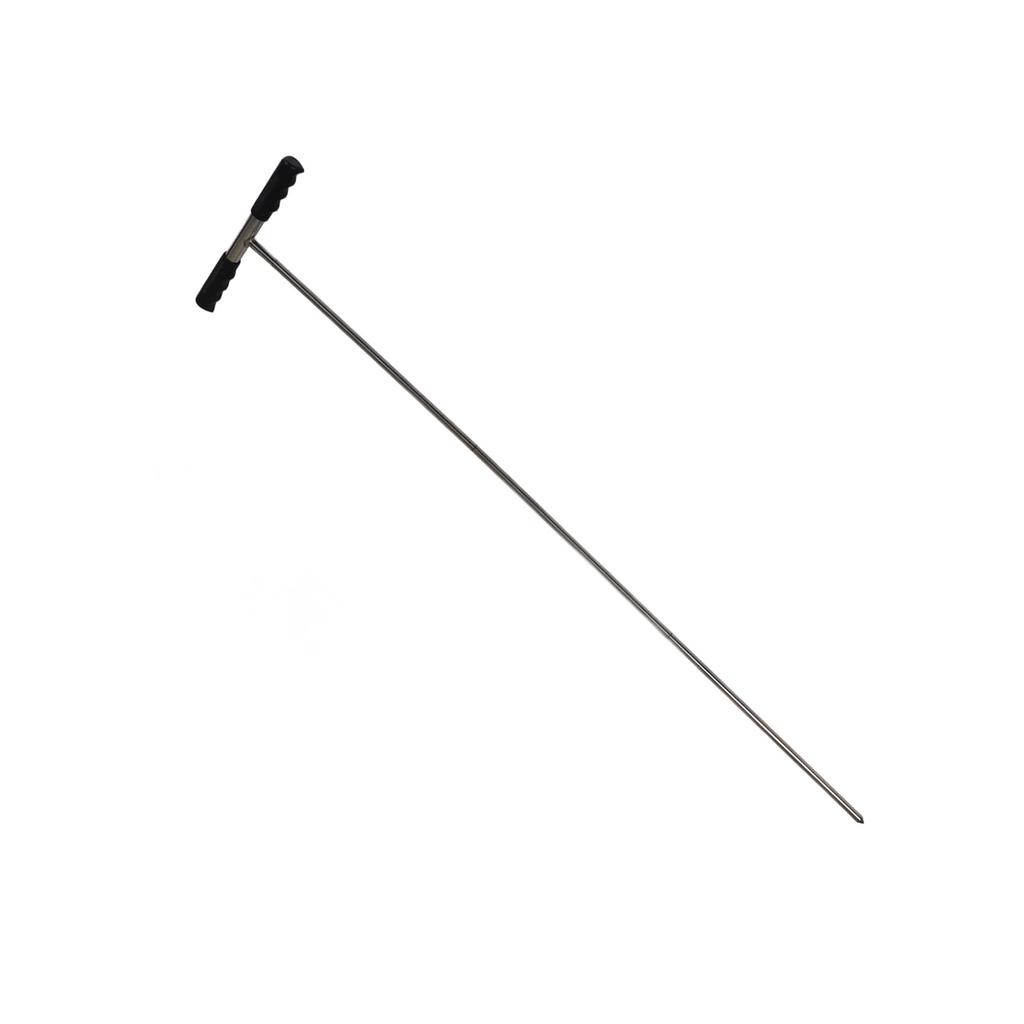 Soil Sample Probes with T Handle Adjustable Sharp Tip Stainless Steel Soil Sampler Tool for Plant Care Farm
