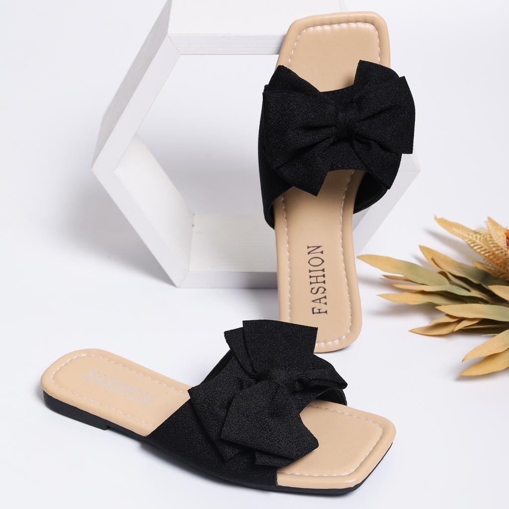 Fashion 2025Summer New Style Women's Designer Brand Open Toe Flat Slippers Comfortable Women's Shoes Casual Slippers Women's Shoes